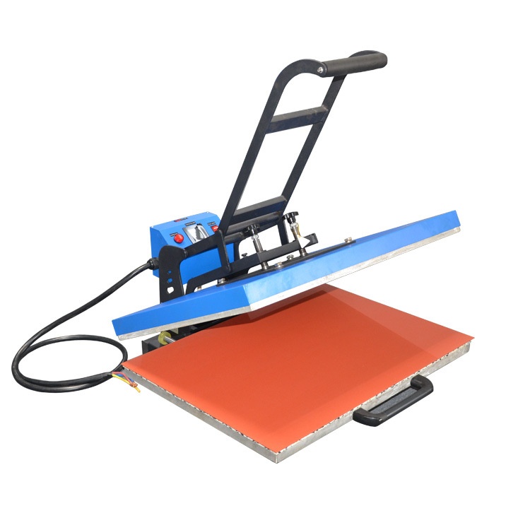 东莞厂家供应手动平板高压烫画机 DIY个性定制压烫机服装平板烫画