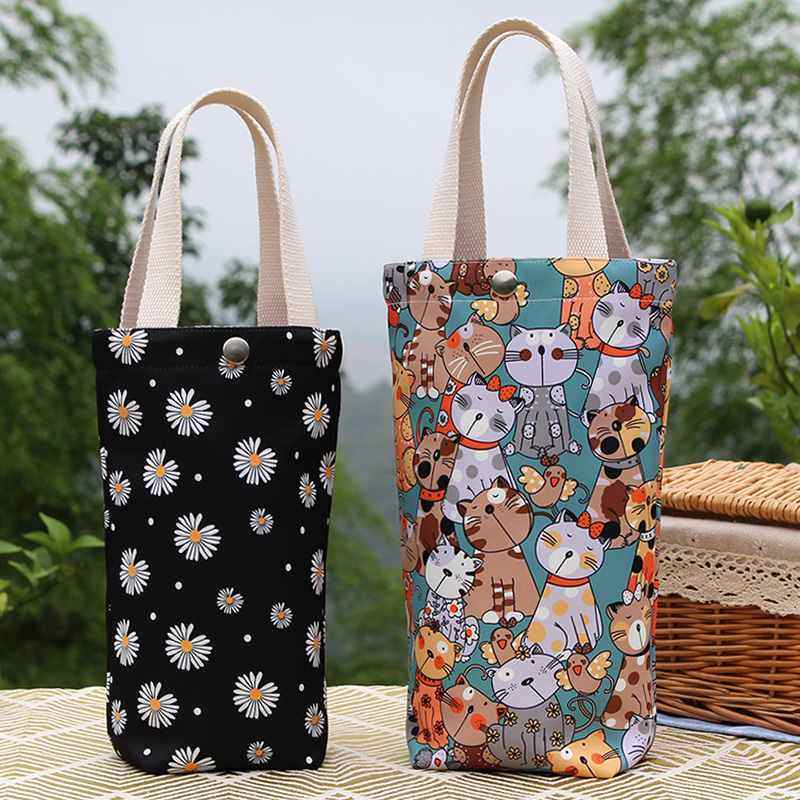 手拎防水帆布水杯袋玻璃杯保温杯杯套保护套手提通用装水杯便携包,餐饮具,杯套,淘宝优惠券,粉丝福利购,淘宝优惠卷