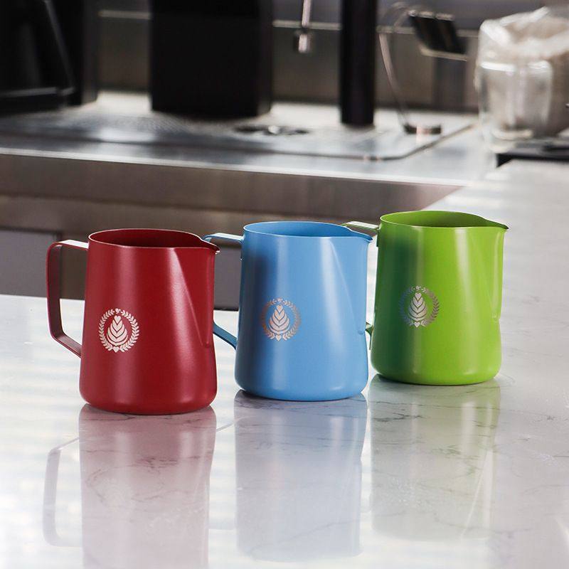 特氟龙拉花杯奶杯缸拉特氟龙现货咖啡杯花350ML600ML彩色,餐饮具,拉花缸/拉花杯/打奶缸,淘宝优惠券,粉丝福利购,淘宝优惠卷