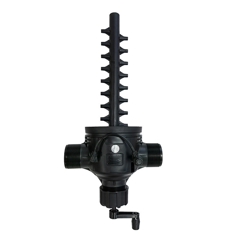 厂家供应农业手摇网式过滤器固液分离塑料大棚灌溉工具节水过滤器