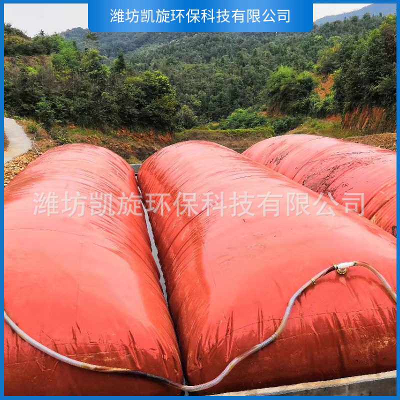 软体沼气袋 可移动沼气池 新农村养猪场化粪池PVC家用沼气设备