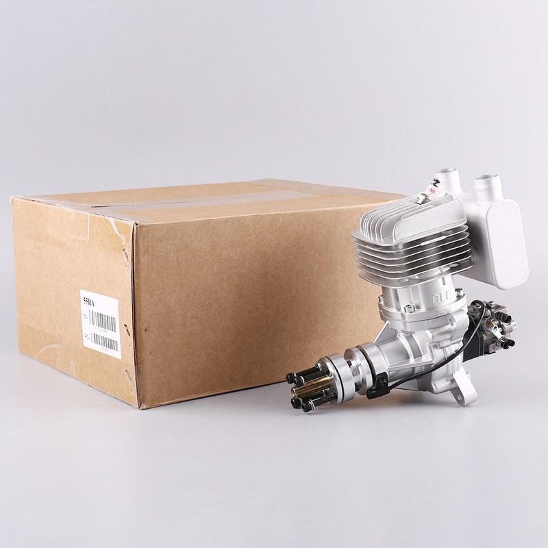 DLE55RA模型汽油发动机55CC两冲引擎华波罗化油器航模固定翼飞机