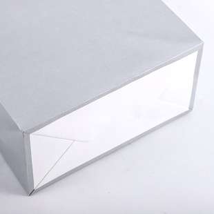 纸质牛皮纸袋手提袋奶茶外卖打包带服装外贸加工淘宝可礼品包装