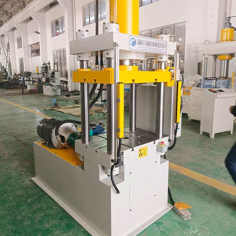 Y32-100T一体式四柱液压机剪切整形压力机精密小型四柱快速油压机