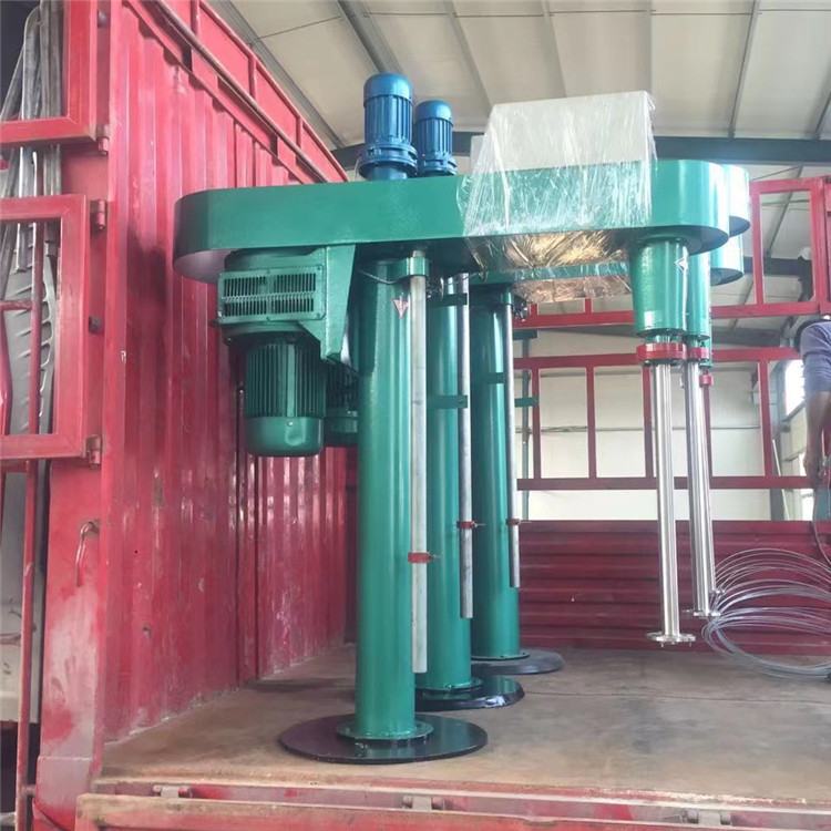 厂家供应机械螺杆升降电磁调速高速分散机色浆硅胶粘剂变频调速