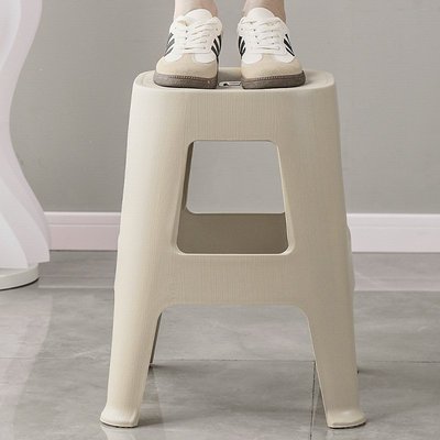 加厚塑料凳子家用轻奢凳子方凳餐桌板凳高塑胶特凳成人厚椅子批发