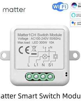 matter智能开关WiFi开关谷断歌语音homekit控制通器Alexa智能