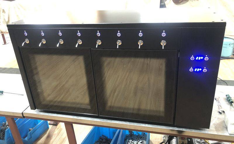 佩捷尔源头厂家SC-8商用氮气保鲜葡萄酒分杯机自动保鲜售酒