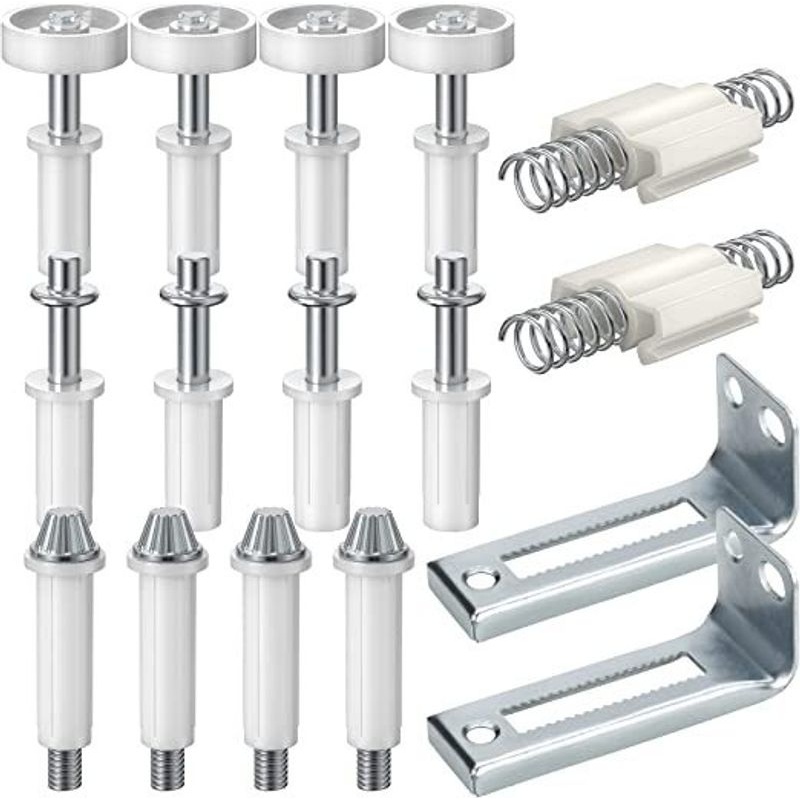 推拉门双折门五金件铰链金属顶部枢轴双折叠门硬件套件