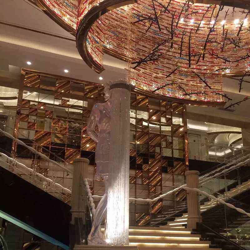 非标工程灯个性铁艺异形会所酒店KTV别墅售楼部大厅大型水晶吊灯,家装灯饰光源,酒店/宴会厅/餐饮吊灯,淘宝优惠券,粉丝福利购,淘宝优惠卷