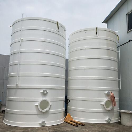 聚丙烯PP立式储罐缠绕罐 多规格化工容器 立式塑料盐酸罐 PPH储罐