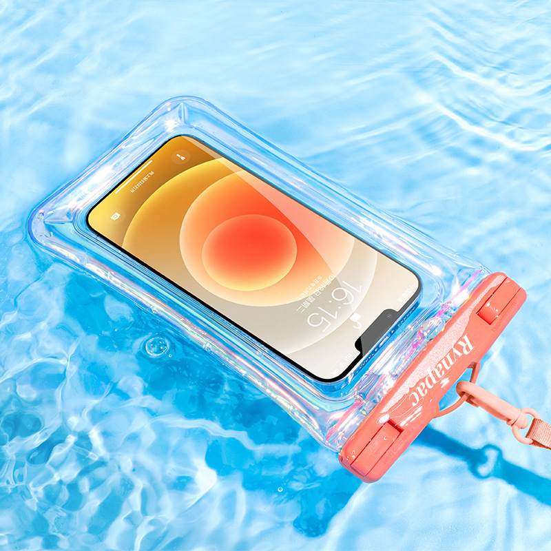 炫彩手机防水袋游泳拍照屏袋漂流漂浮充气乐园户外触防水水