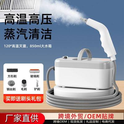 新款蒸汽清洗机高温高压手持家用厨房油烟空调跨境小型便携清洁机