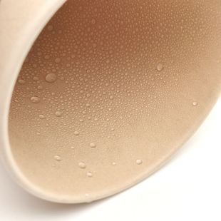 纯木浆竹纤维一次性纸杯定制加厚商用杯子本色纸杯一次性牛皮纸