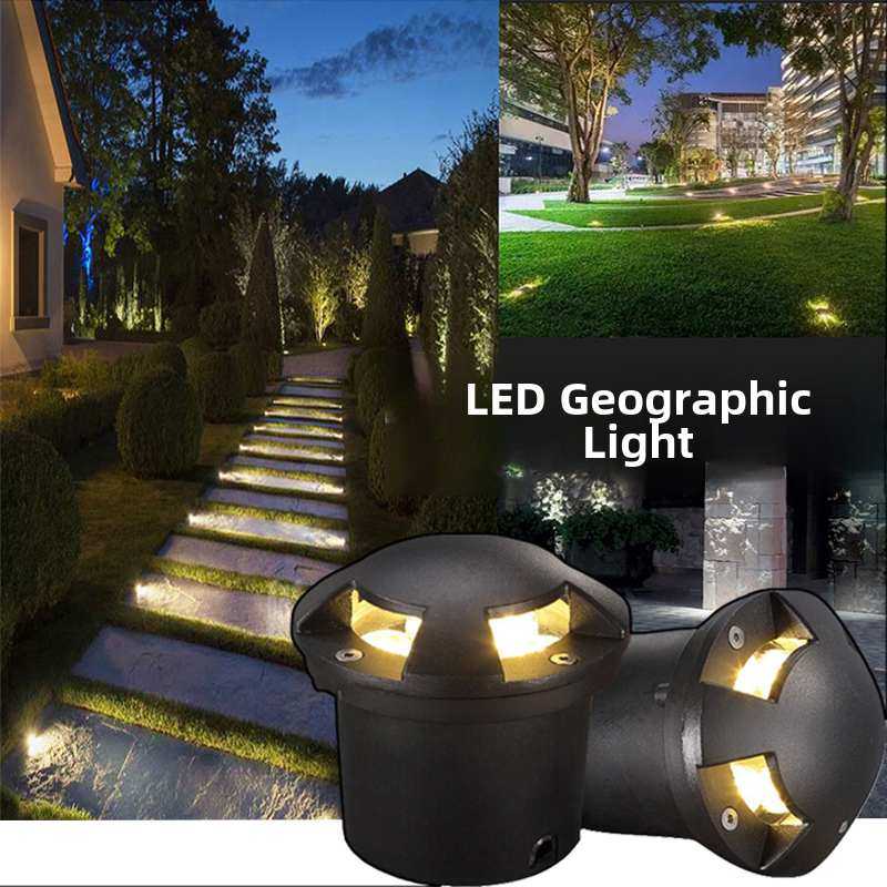 LED透光地埋灯户外防水步发光射灯草坪台阶灯道灯侧嵌入式3W地坪,家装灯饰光源,地埋灯,淘宝优惠券,粉丝福利购,淘宝优惠卷