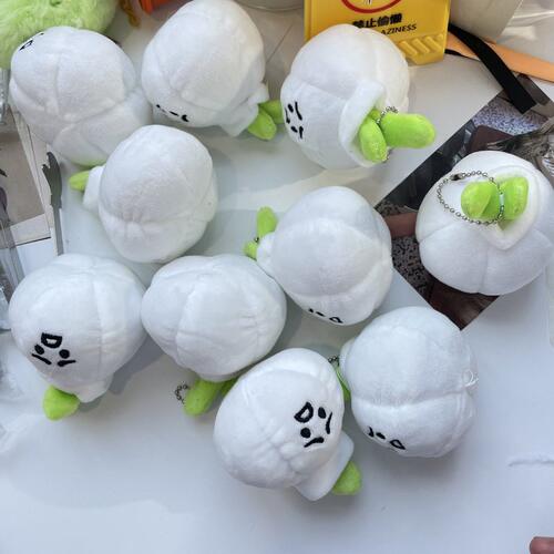 优选可爱网红表情包蒜了吧蒜头毛绒玩具搞怪包包挂件创意小礼物GJ