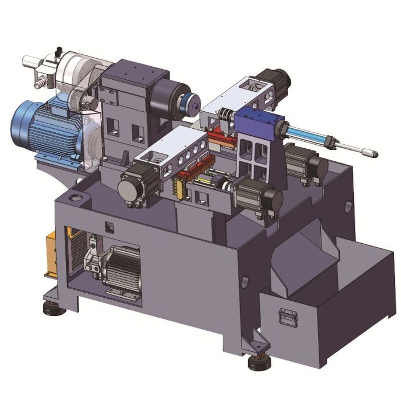 精密数控车床 组合机床数控 伺服钻孔专机 螺母双轴数控