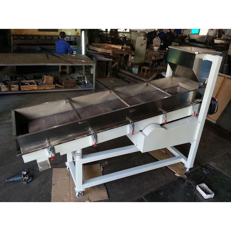 震动分选机直线振动筛高频振动筛振动设备食品药材橡胶颗粒振动筛