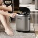 麦桶桶自动吸附智能感应垃圾桶卫生间客厅自动高颜值不锈钢带盖桶