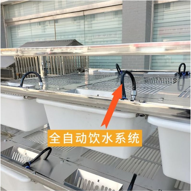 新荣青多层不锈钢全自动饮水养殖架鼠笼架实验鼠大白鼠花枝鼠