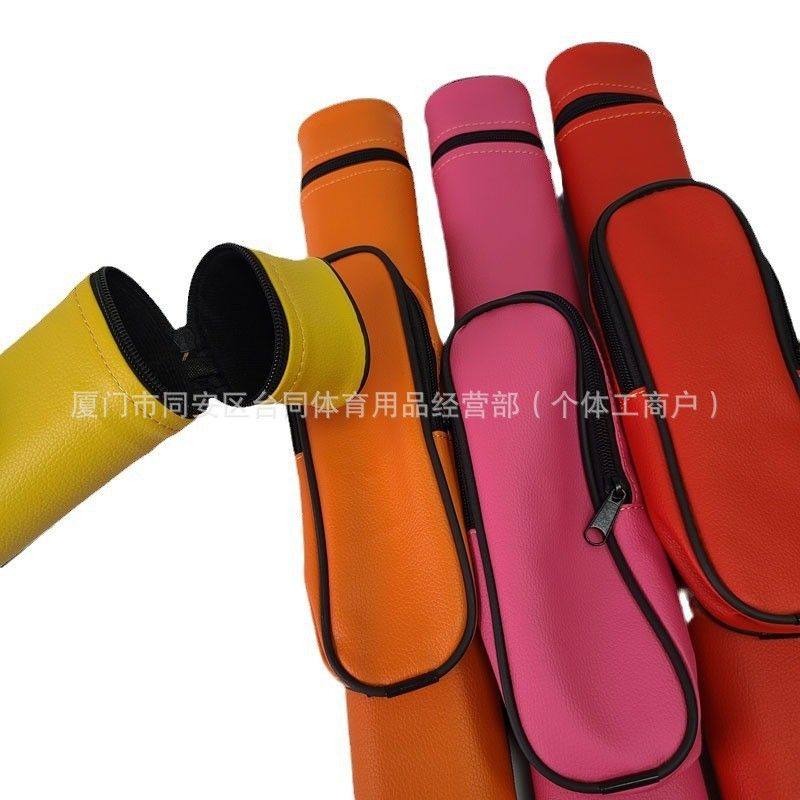 1/2彩色台球杆筒帆布杆袋潮流配色球杆台包袋皮质手提球杆九便携,运动/瑜伽/健身/球迷用品,杆盒/杆筒/杆袋,淘宝优惠券,粉丝福利购,淘宝优惠卷