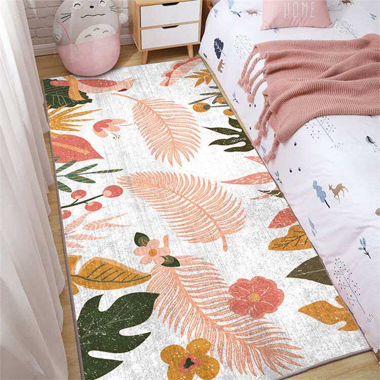 北欧简约抽象艺术卧室床边桌边定制毯榻榻米地毯垫地学习房间可,居家布艺,床边毯,淘宝优惠券,粉丝福利购,淘宝优惠卷