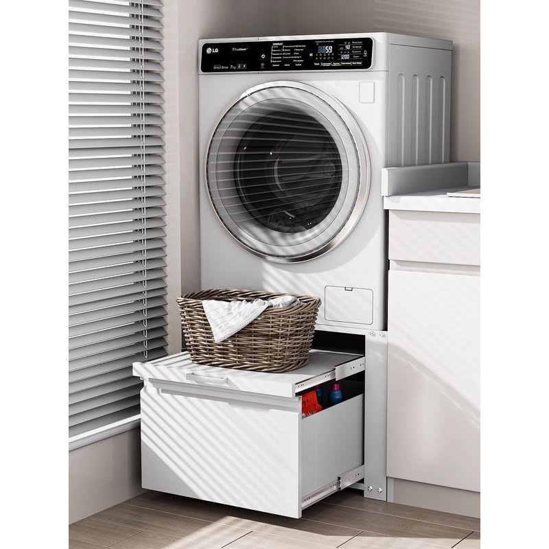 ?洗衣机抬高一体柜底座架通用架子增高储物底柜置物架波轮滚筒冰,收纳整理,洗衣机底座,淘宝优惠券,粉丝福利购,淘宝优惠卷