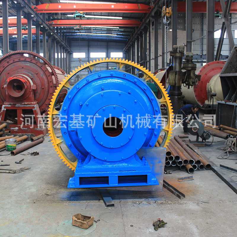 连续式硅铝球磨机 大型石灰窑棒磨制砂机 选矿铁矿石卧式研磨机