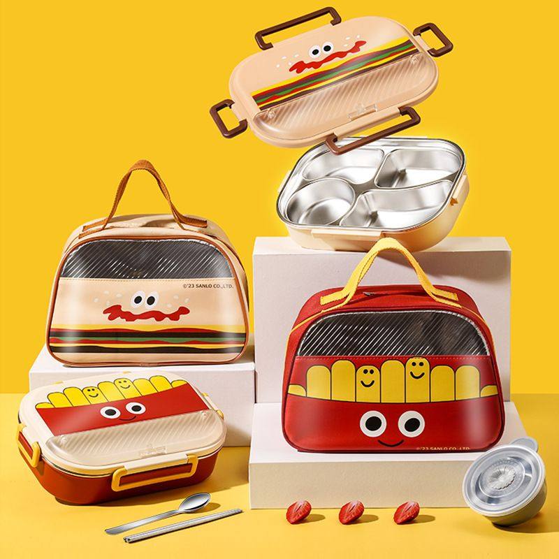 上班族带饭饭盒保温316不锈钢微波炉高分格颜餐盒可便当值加热,收纳整理,食物收纳盒,淘宝优惠券,粉丝福利购,淘宝优惠卷