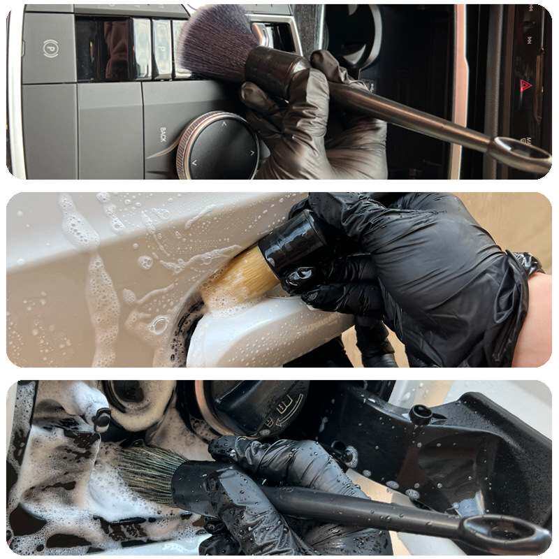 洗车工具套装洗车水桶侧桶收纳挂轮胎刷车件套限位器细节洗车3