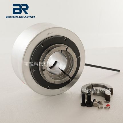 JA7-40升级款库存批发气动卡盘 激光切管机中空精密车床筒夹夹头