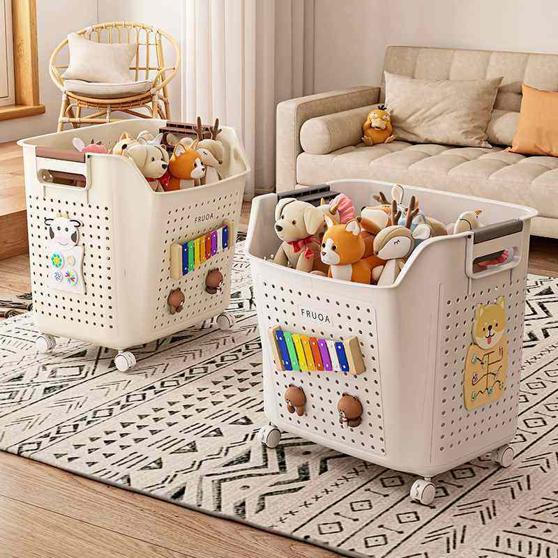 儿童玩具收纳筐大容量宝宝毛绒玩具收纳零食积木储物箱箱玩偶家用,收纳整理,毛绒玩具收纳桶/箱,淘宝优惠券,粉丝福利购,淘宝优惠卷