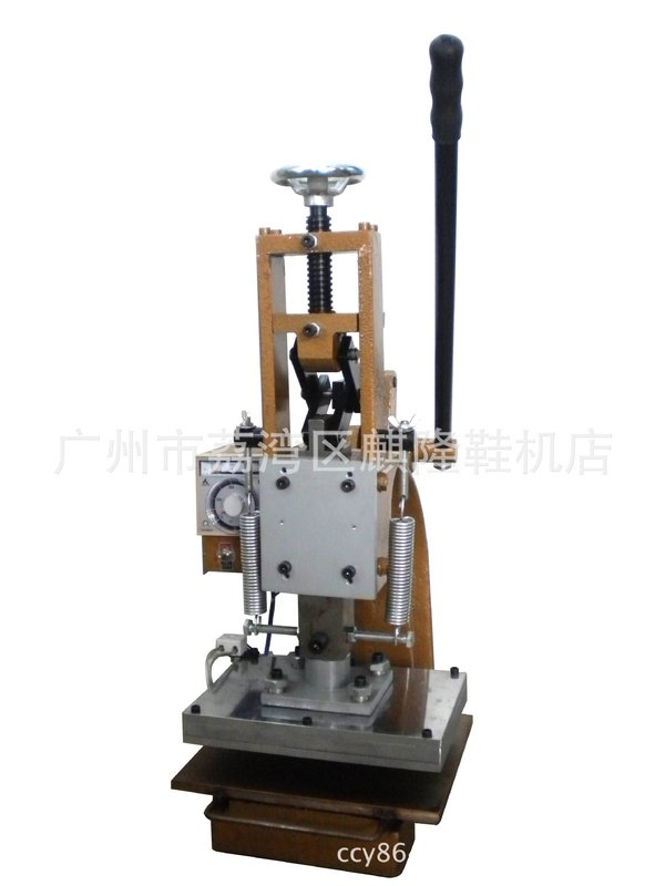 麒隆QL-85PT手动大烫金机/制鞋机械/皮革机械/制鞋设备/鞋机