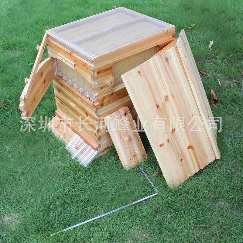定制 金圣宫  煮蜡蜂箱 标准蜜蜂箱 养蜂工具 自流蜜蜂箱