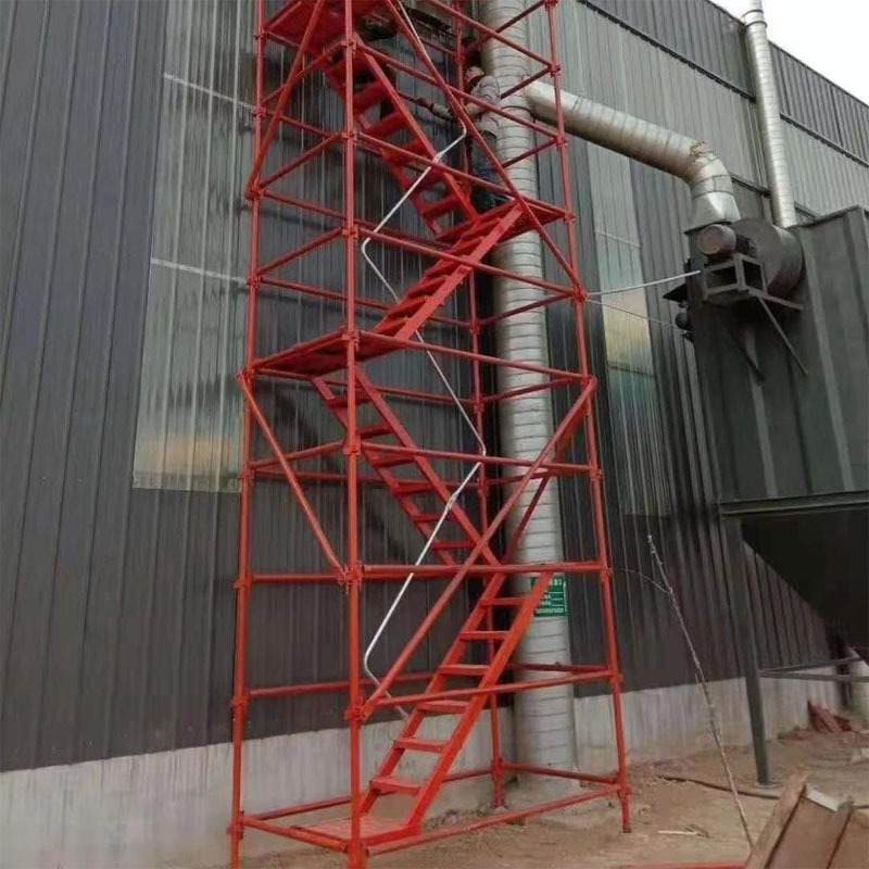 建筑安全梯笼桥梁安全爬梯组合式梯笼基坑框架施工梯笼箱式爬梯
