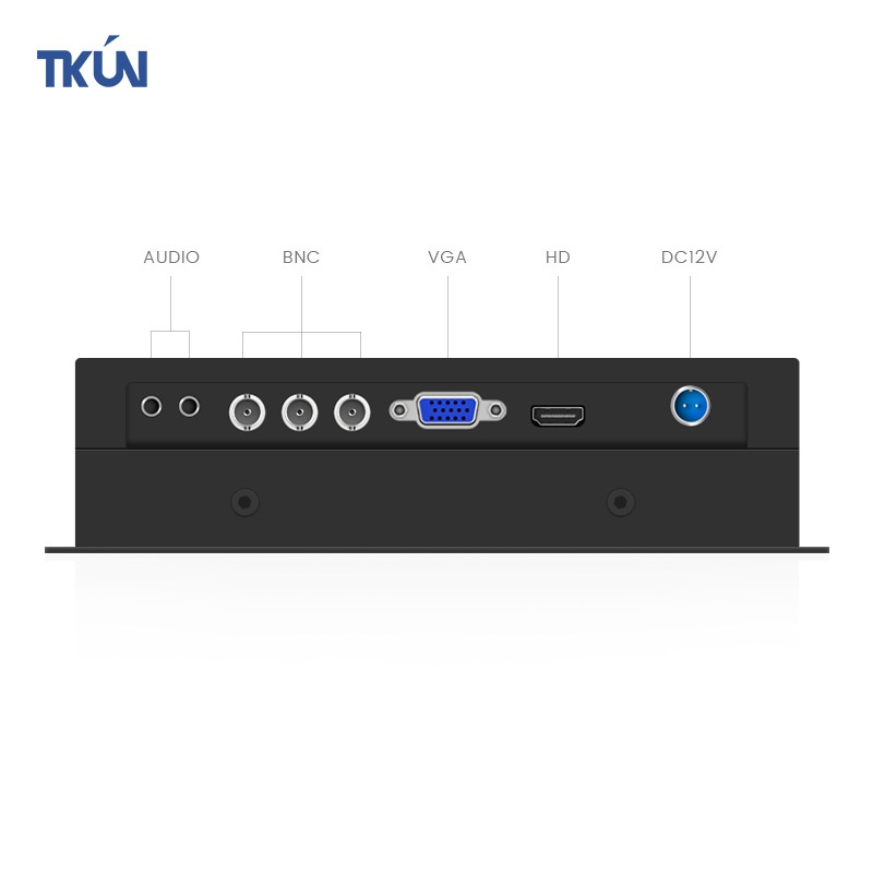 天堃6.4寸嵌入式监视器高分CNC工业电梯贩卖机高亮度液晶显示器