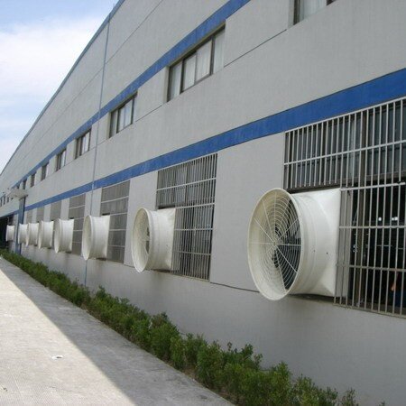 玻璃钢负压风机SQ1470AN工业排气扇车间养殖场矿场排风换气扇