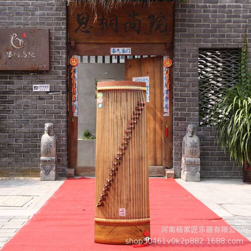 复古贝雕1米小古筝 便携式仿唐演奏考级练习古筝弹拨乐器批发