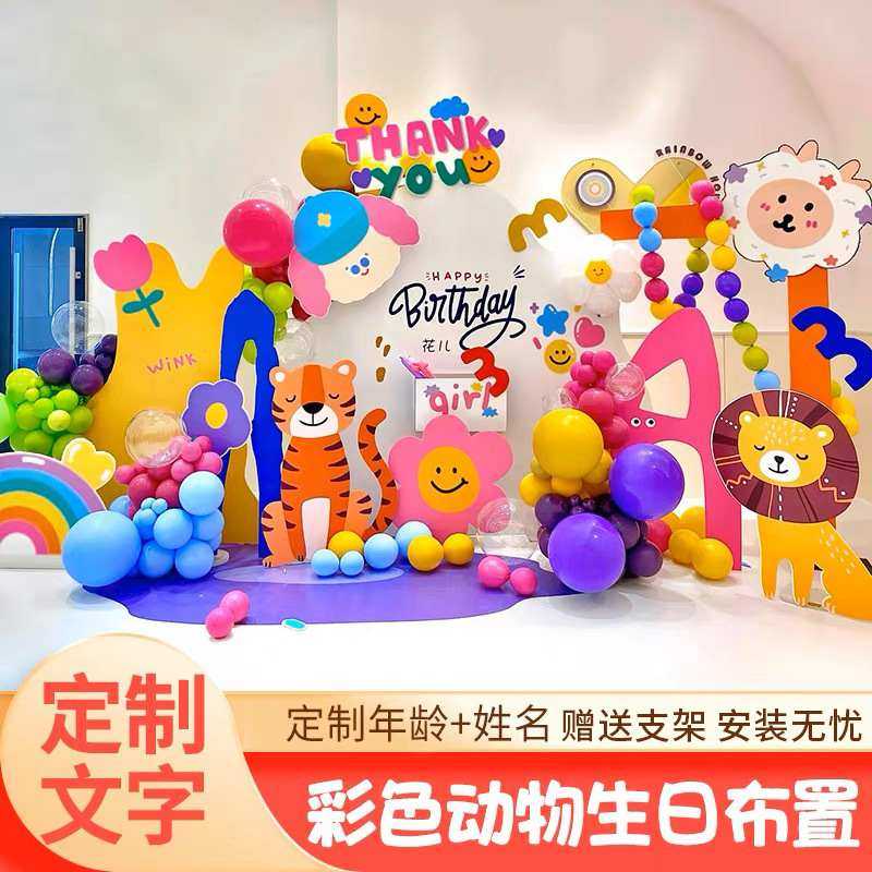 儿童派对生日布置场景用品可爱男孩女孩卡通主题生日宴背景墙kt板,节庆用品/礼品,装扮布置套餐,淘宝优惠券,粉丝福利购,淘宝优惠卷