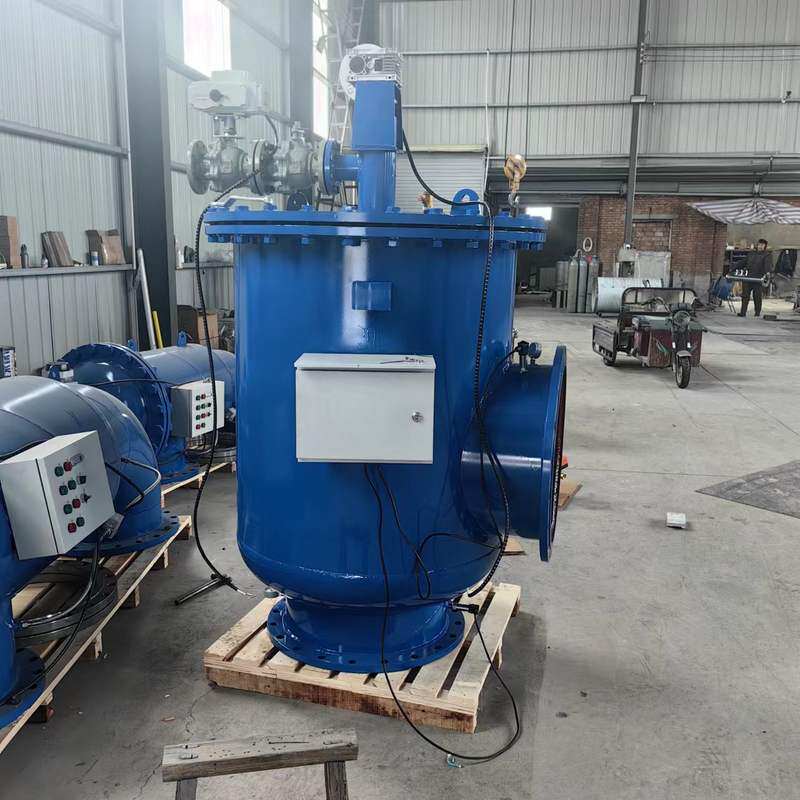嘉航 不锈钢刷式自清洗过滤器 全自动过滤器 景观水 煤矿水