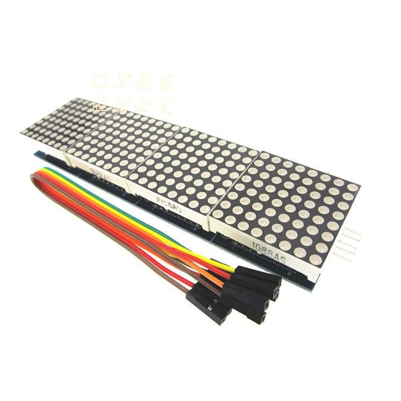 MAX7219点阵模块 4合一显示屏模块 单片机控制驱动模块