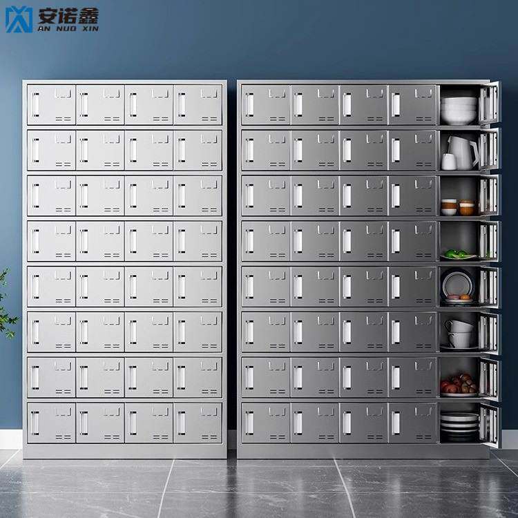 不锈钢碗柜食堂员工餐具柜商用多格储物柜餐厅多门碗筷饭盒餐盘柜,商业/办公家具,餐柜,淘宝优惠券,粉丝福利购,淘宝优惠卷