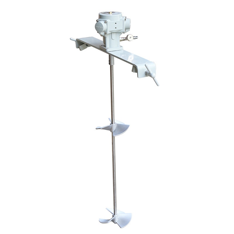 台湾漆宝50加仑横版式气动搅拌机夹桶式工业级涂料油漆搅拌器油墨