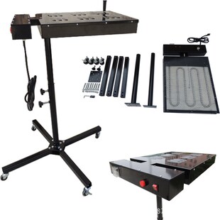 瑞凌厂家直销 不带温控调节式服装油墨干燥机 45X45cm 立式丝印烘