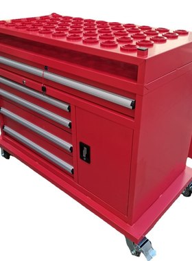 厂家直销多功能车间移动刀具柜数控CNC刀具架学校重型带轮刀具箱