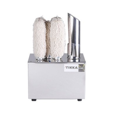 进口TIKKA沙科镜面TK-500C 800C擦杯机酒店餐厅酒吧KTV自动擦杯机