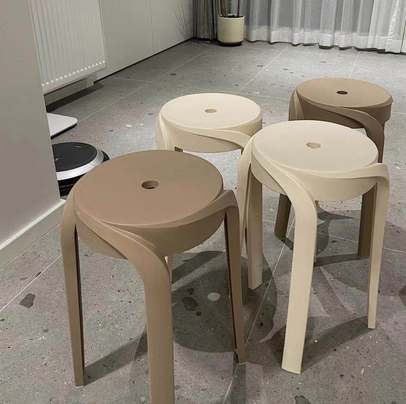 塑料凳子椅子高凳加厚叠叠放圆凳可收纳简约板凳家用摞餐椅凳批发,住宅家具,高脚凳,淘宝优惠券,粉丝福利购,淘宝优惠卷