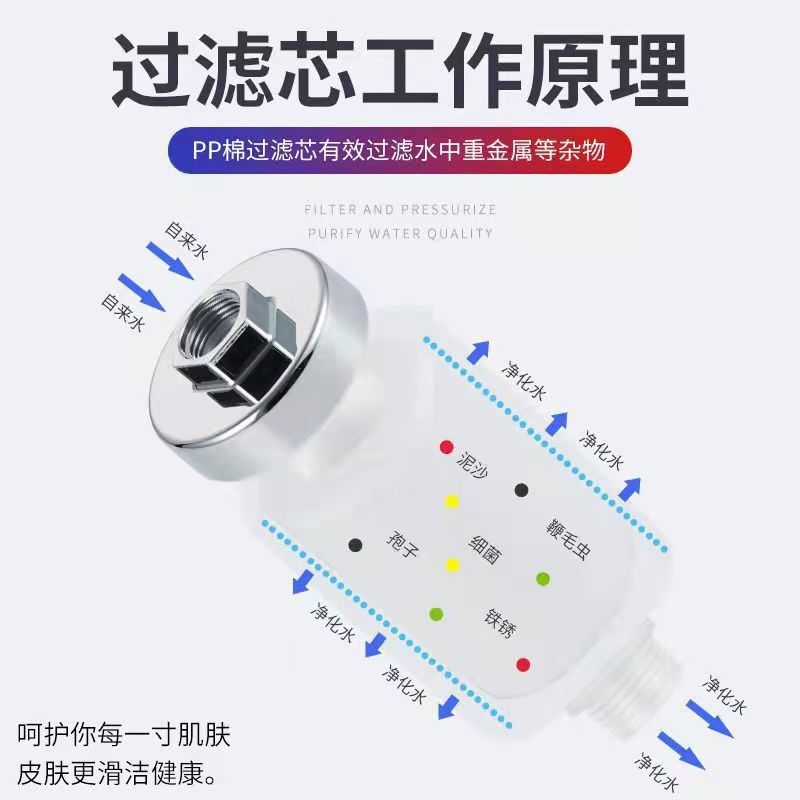 花洒过滤器洗澡家用淋浴室通用过滤净水器棉pp五微米净水滤芯沐浴,家装主材,过滤器/净水器,淘宝优惠券,粉丝福利购,淘宝优惠卷