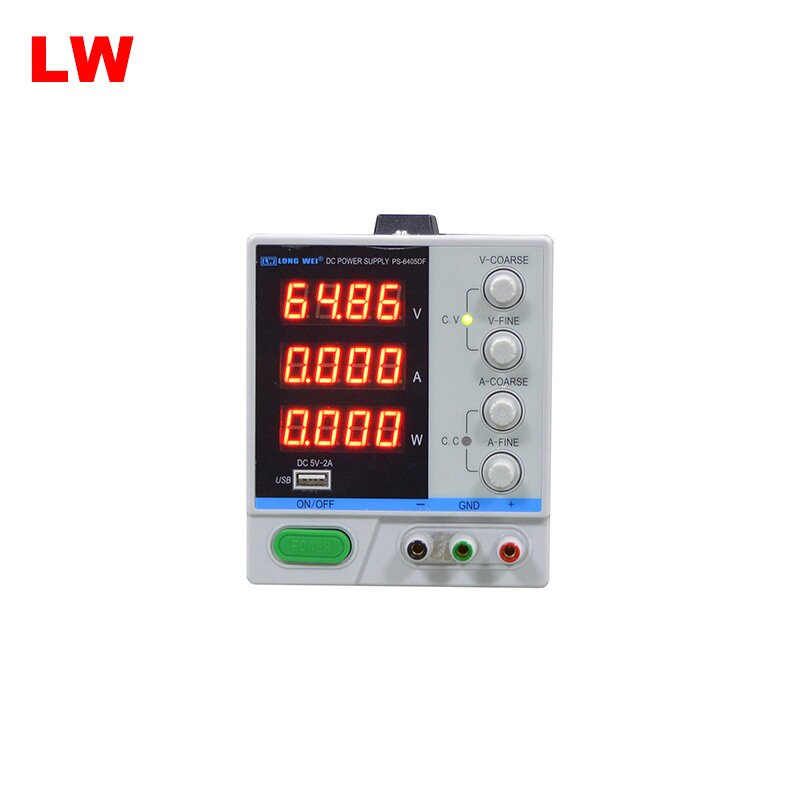 龙威可调直流稳压电源100V3A带功率1003DF可调大功率维修开关电源