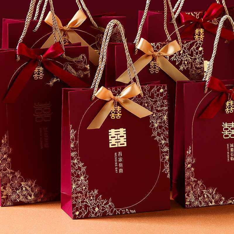 订婚礼品手提袋结婚伴手空盒包装盒新款喜糖果中式糖盒礼袋子,节庆用品/礼品,糖盒/糖盒配件,淘宝优惠券,粉丝福利购,淘宝优惠卷